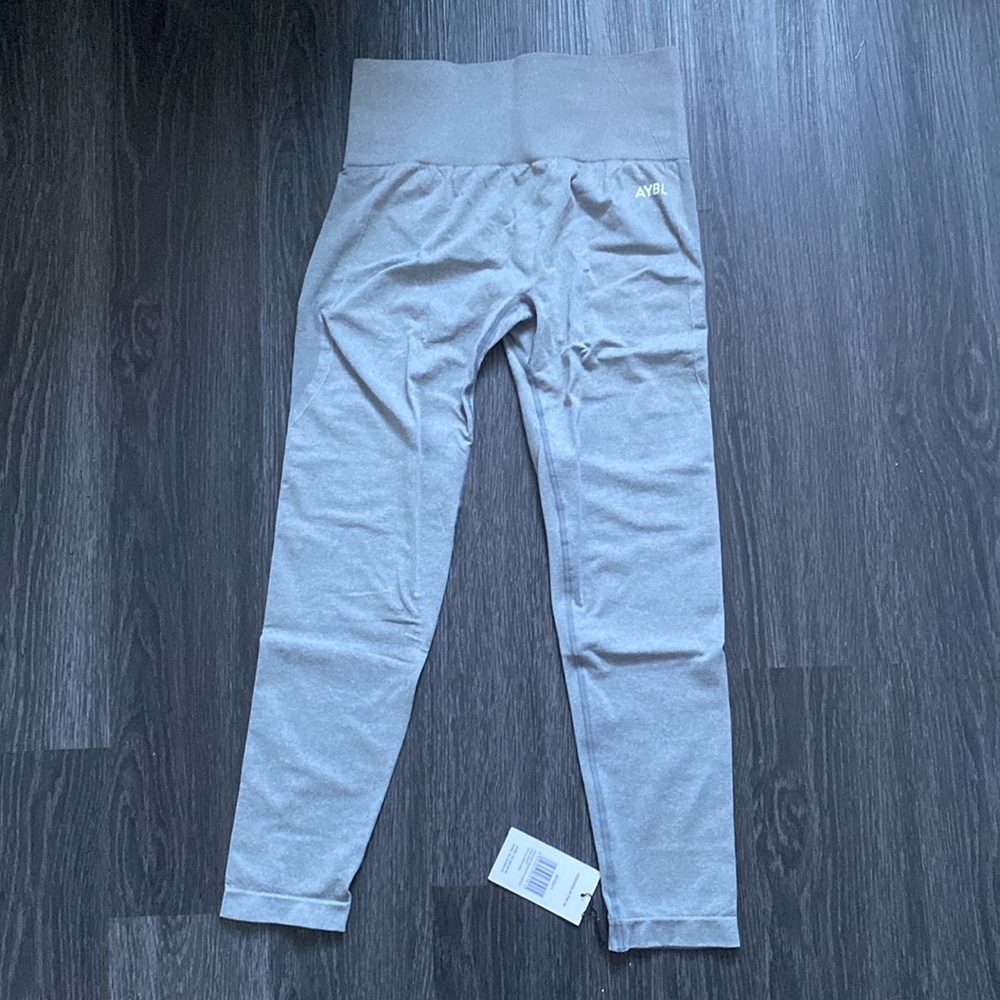 AYBL Empower Seamless Leggings Grey Marl - Size M